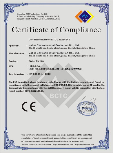 CE Certification 2